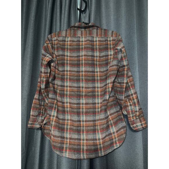 Vintage Pendleton Woolen Mills Virgin Wool Flannel Size Medium - Picture 3 of 3